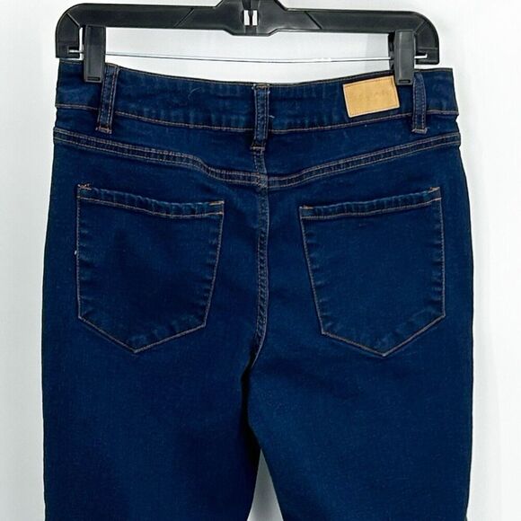 Tahari Kelly Mid-Rise Skinny Women Jeans Size 10/30 Dark Wash - Picture 6 of 13